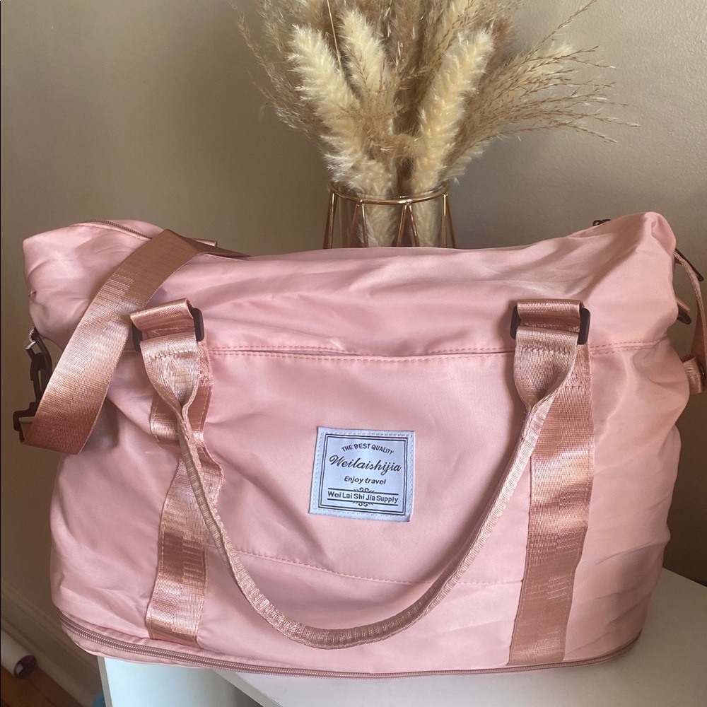 Pink Weekender Bag